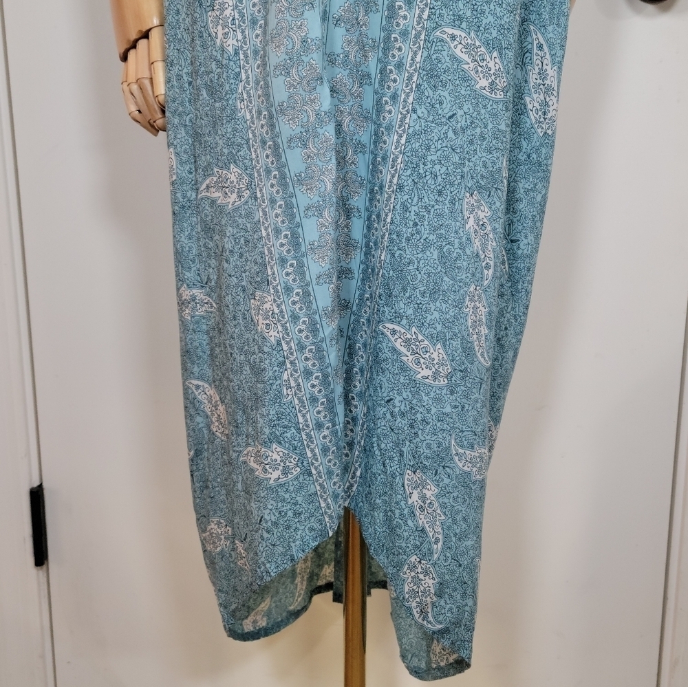 Walker & Wade Santorini Kaftan Sea Mist Size XS - Picture 2 of 13